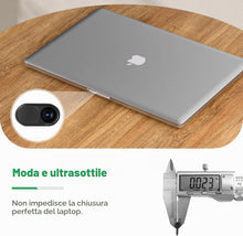 Carica l'immagine nel visualizzatore di Gallery, CloudValley Webcam Cover, 0.6mm Ultra-Sottile Metallo Copri Webcam Copertura per MacBook Pro* Air, iPad, Laptop, iMac, P
