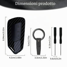 Carica l'immagine nel visualizzatore di Gallery, Custodia Chiave Auto in Fibra di Carbonio per VW Golf 8, ID3, ID4, e-Golf, per Seat Leon MK4, per Skoda Octavia, per Cup