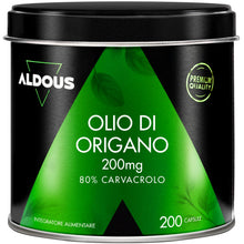 Carica l'immagine nel visualizzatore di Gallery, Olio di Origano - 200 Capsule, 160mg di Carvacrol - Antiossidante