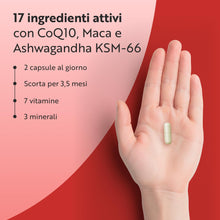 Carica l'immagine nel visualizzatore di Gallery, Nutravita Testomax™ 2.0 - 210 Capsule Vegane - 17 Principi Attivi