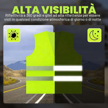 Carica l'immagine nel visualizzatore di Gallery, Gilet Catarifrangente, Gilet Alta Visibilità Set da 2 per adulti - Valido in tutta Europa, conforme al nuovo standard, a