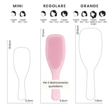 Carica l'immagine nel visualizzatore di Gallery, Tangle Teezer Ultimate Detangler - Districa i capelli bagnati e asciutti - Anti-rottura e scioglinodi. Design con setole