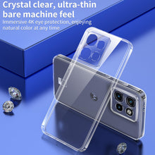 Carica l'immagine nel visualizzatore di Gallery, Phoona Cover per Motorola Moto Edge 60 Neo 5G / Edge 50 Neo 5G Custodia con 2 Pezzi Pellicola Vetro Temperato,Ultra Sott