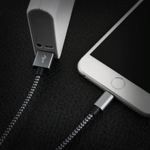 Carica l'immagine nel visualizzatore di Gallery, IDISON Cavo iPhone 5 Pezzi, 2M 2M 1m 3m,USB A to Lightning MFi Nylon