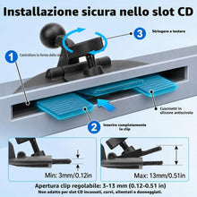 Carica l'immagine nel visualizzatore di Gallery, EEEKit Supporto Telefono Auto Magnetico MagSafe, Supporto per Slot CD con 20 Magneti Potenti, Compatibile con iPhone 12–
