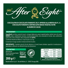 Carica l'immagine nel visualizzatore di Gallery, AFTER EIGHT Sfoglie di Cioccolato Fondente con Ripieno alla Menta 200g