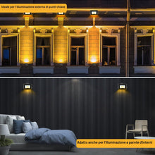 Carica l'immagine nel visualizzatore di Gallery, MXTIMWAN | 10W Faretto Led da Esterno - Faro LED Esterno Impermeabile IP66 - Giardino, Cortile, Garage, Pareti