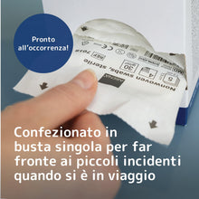 Carica l'immagine nel visualizzatore di Gallery, ABENA Garze Sterili 7,5 x 7,5 cm (125 pz) Tessuto Non Tessuto