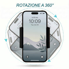 Carica l'immagine nel visualizzatore di Gallery, Porta Cellulare da Auto CD, Supporto Smartphone per Auto, Porta Telefono Macchina, 360 ° di Rotazione per iPhone 14 13 P