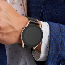 Carica l'immagine nel visualizzatore di Gallery, Amzpas Cinturino per Samsung Galaxy Watch 4/5/6/7 40mm 44mm, Cinturino in Acciaio,Metallo Magnete per Samsung Galaxy Wat