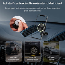 Carica l'immagine nel visualizzatore di Gallery, Vinabo Supporto Magnetico Telefono Auto, 2 Pezzi, 360°, Lega di Alluminio