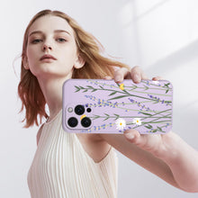 Carica l'immagine nel visualizzatore di Gallery, XINYEXIN Cover per Motorola Edge 60 Neo, Custodia in Silicone Antiurto Ultrasottile con Motivo Carino - Lavender, Purple