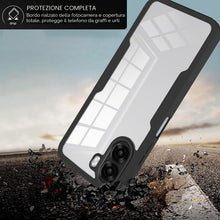 Carica l'immagine nel visualizzatore di Gallery, ILING Trasparente Cover per OPPO A6X 5G/4G/ OPPO A6K, 360°Complète Protection Antiurto Custodia con Protezione Schermo I