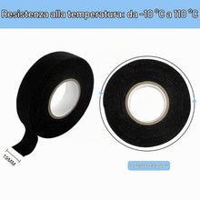 Carica l'immagine nel visualizzatore di Gallery, Diompirux 4 pezzi Nastro Isolante in Tessuto,nastro tessile autoadesivo per cablaggi,Nastro in Industriale,Nastro Adesiv