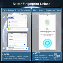 Carica l'immagine nel visualizzatore di Gallery, JETech TPU Pellicola Protettiva Privacy per Samsung Galaxy S23 Ultra