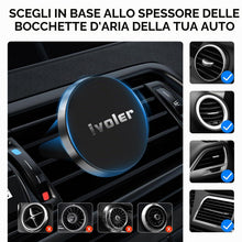 Carica l'immagine nel visualizzatore di Gallery, iVoler 2 supporti per cellulare universale per auto, per aerazione magnetica, supporto magnetico per telefono cellulare,