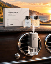 Carica l'immagine nel visualizzatore di Gallery, Profumatore Auto Elettrico per Bocchette Aria con 2 Profumi (Oceano &amp; Yuzu), 3 Livelli di Intensità, Accensione e Spegni