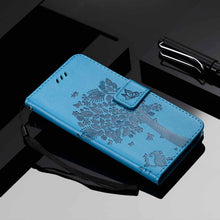 Carica l'immagine nel visualizzatore di Gallery, GOKEN Cover per Oppo A16 / Oppo A54s / Oppo A16s, Custodia Flip TPU/PU Portafoglio Pelle con Stand/Carte Slot, Chiusura 
