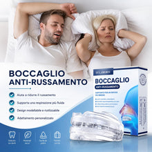Carica l'immagine nel visualizzatore di Gallery, Bocchino Antirussante Regolabile–Design Leggero e Confortevole.Riduce efficacemente il russare