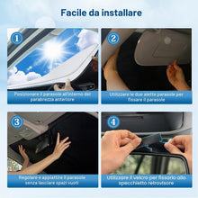 Carica l'immagine nel visualizzatore di Gallery, Parasole per Parabrezza Compatibile con Toyota RAV4 XA50 2019-2025, RAV4 Copertura Parasole per Parabrezza Anteriore, To
