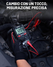 Carica l'immagine nel visualizzatore di Gallery, Multimetro Digitale 4000 Conteggi KAIWEETS, Voltmetro Intelligente con Gamma Automatica, Operato a Pulsanti con Test NCV