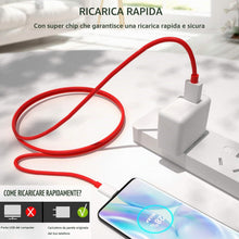 Carica l'immagine nel visualizzatore di Gallery, DUX DUCIS Cavo per OnePlus Nord/Nord N100 / 8T / 8/8 Pro / 7T / 7T Pro / 7/7 Pro / 6 / 6T / 5T / 5 / 3T / 3, Cavo Dati a