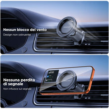 Carica l'immagine nel visualizzatore di Gallery, Miracase Porta Cellulare Auto per Magsafe con Doppio Gancio in Metallo