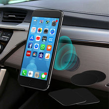 Carica l'immagine nel visualizzatore di Gallery, MOSUO Supporto Cellulare Auto Magnetico, (2 Pezzi) Magnete Auto Cellulare 4 Piastre Metalliche Supporto Magnetico Cellul