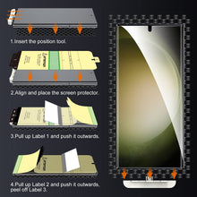 Carica l'immagine nel visualizzatore di Gallery, LK 2+2 Pezzi Pellicola Compatibile con Samsung Galaxy S23 Ultra 5G 2023, 2 Pezzi Pellicola Protettiva e 2 Fotocamera Vet