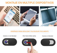 Carica l'immagine nel visualizzatore di Gallery, REY [4 Pezzi] Webcam Cover, Copri Webcam Slider Copertura Webcam Ultra Sottile Camera Cover per Laptop, PC, Computer Por
