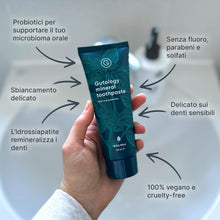 Carica l'immagine nel visualizzatore di Gallery, Gutology Dentifricio Idrossiapatite 120ml, Senza Fluoro – Sbiancante