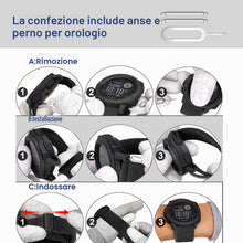 Carica l'immagine nel visualizzatore di Gallery, Cinturino Instinct Braccialetto, 22mm Cinturini Nylon Elastico Ultra Leggero Ricambio Accessori Sportivo Cinturino per I