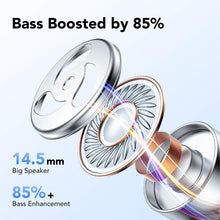 Carica l'immagine nel visualizzatore di Gallery, Cuffie Bluetooth, Sport Auricolari Bluetooth 5.3 con Gancio per Orecchio, 60H con Indicatore LED per Cassa di Ricarica, 