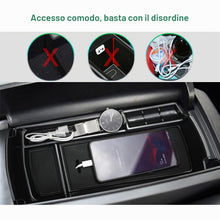 Carica l'immagine nel visualizzatore di Gallery, GAFAT Compatibile con Peugeot 3008 5008 GT Line 2016–2023 2024 Vano Portaoggetti per Bracciolo, Contenitore Secondario O