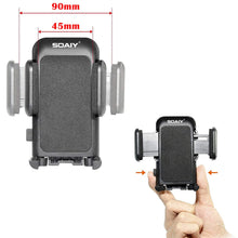 Carica l'immagine nel visualizzatore di Gallery, 3 in 1 Supporto smartphone per auto Porta cellulare auto con Doppia USB e Braccio Regolabile 360° Visualizza la tensione
