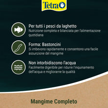 Carica l'immagine nel visualizzatore di Gallery, Tetra Pond Sticks - Mangime per Tutti i Pesci da laghetto, 10 L