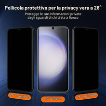 Carica l'immagine nel visualizzatore di Gallery, 2 Pezzi per Samsung Galaxy S23 Ultra Privacy Pellicola Protettiva