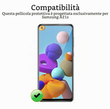 Carica l'immagine nel visualizzatore di Gallery, Vetro Temperato per Samsung Galaxy A21S [3 Pezzi] Vetrino Protettivo Pellicola Protezione Schermo