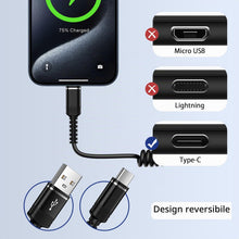 Carica l'immagine nel visualizzatore di Gallery, Cavo USB C a spirale, corto [0,3 m-1 m], cavo dati a spirale Android Auto a