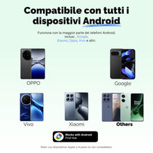 Carica l'immagine nel visualizzatore di Gallery, Lifemate Air Tag Android 2 Pack – Localizzatore Bluetooth Intelligente con GPS Portachiavi, Compatibile con App “Funzion