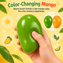 Carica l'immagine nel visualizzatore di Gallery, 2 giocattoli squishy con mango che cambiano colore, morbido, per casa e viaggi