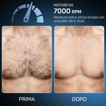 Carica l'immagine nel visualizzatore di Gallery, MAXGROOM Rasoio Elettrico Corpo Uomo Impermeabile IPX6