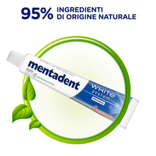Carica l'immagine nel visualizzatore di Gallery, Mentadent Dentifricio White System Original, Sbiancante, 2x75ml