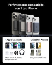 Carica l'immagine nel visualizzatore di Gallery, Baseus Mini Magsafe Powebank 5000mAh 20W con Supporto Pieghevole, Qi2-Certificato Magnetico Power Bank Magnetic Ricarica