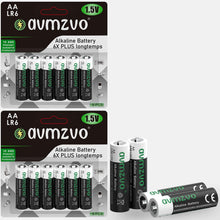 Carica l'immagine nel visualizzatore di Gallery, Batterie AA, batterie LR6 alcaline 1,5 V, 12 pezzi, potenza duratura, potente, può essere utilizzata per giocattoli, sve