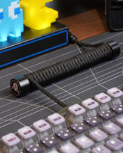 Carica l'immagine nel visualizzatore di Gallery, GravaStar Cavo USB a spirale per aviatore (nero)