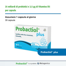 Carica l'immagine nel visualizzatore di Gallery, Metagenics Probactiol Plus - Equilibrio Flora Intestinale - 30 Capsule