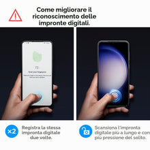Carica l'immagine nel visualizzatore di Gallery, Spigen EZ Fit Vetro Temperato [2 Pezzi] per Samsung Galaxy S23 Plus