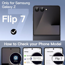 Carica l'immagine nel visualizzatore di Gallery, JETech Cover per Samsung Galaxy Z Flip 7, Nero