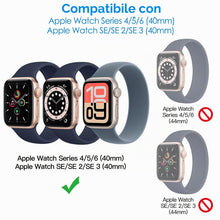 Carica l'immagine nel visualizzatore di Gallery, JETech TPU Pellicola Protettiva per Apple Watch SE 3/2/1, Series 6/5/4 40mm